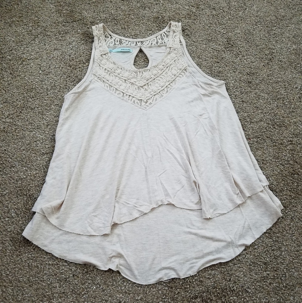 💜Med Layered Maurices Tank